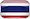 Menü thailändischer Flagge